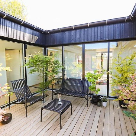 コペンハーゲン Modern Architecture Atrium Houseヴィラ エクステリア 写真
