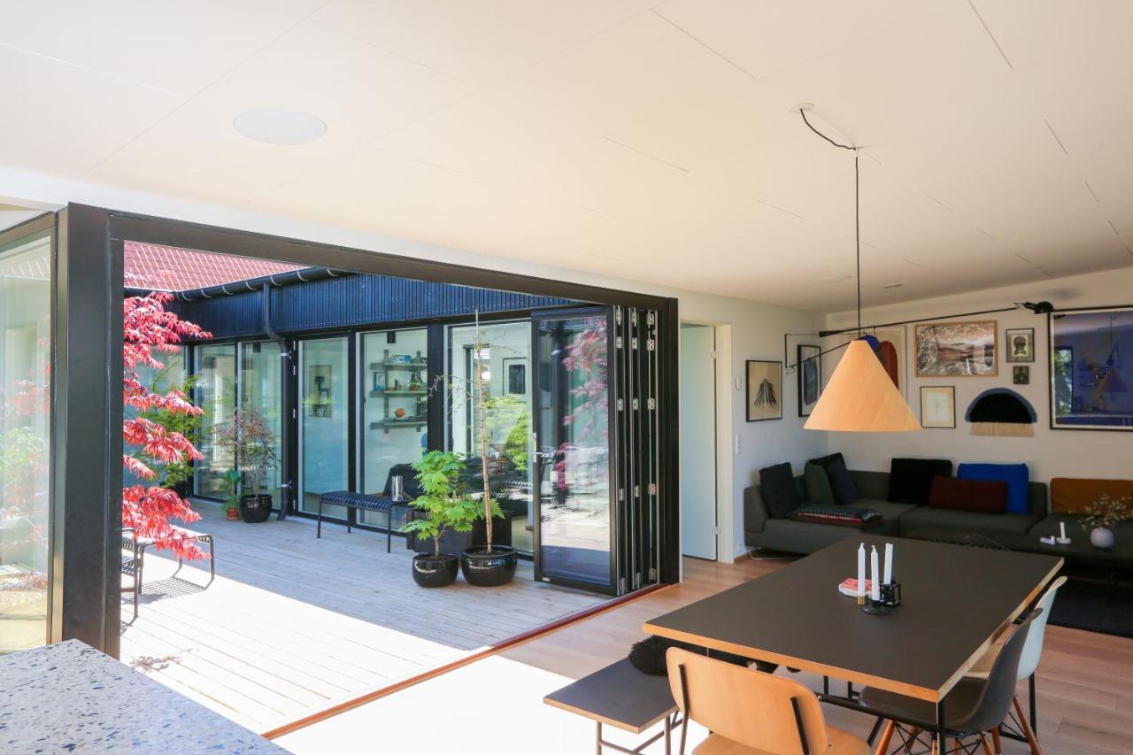 コペンハーゲン Modern Architecture Atrium Houseヴィラ エクステリア 写真